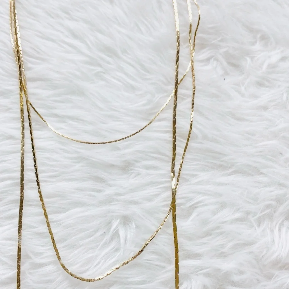 Together Forever Triple Chain Necklace